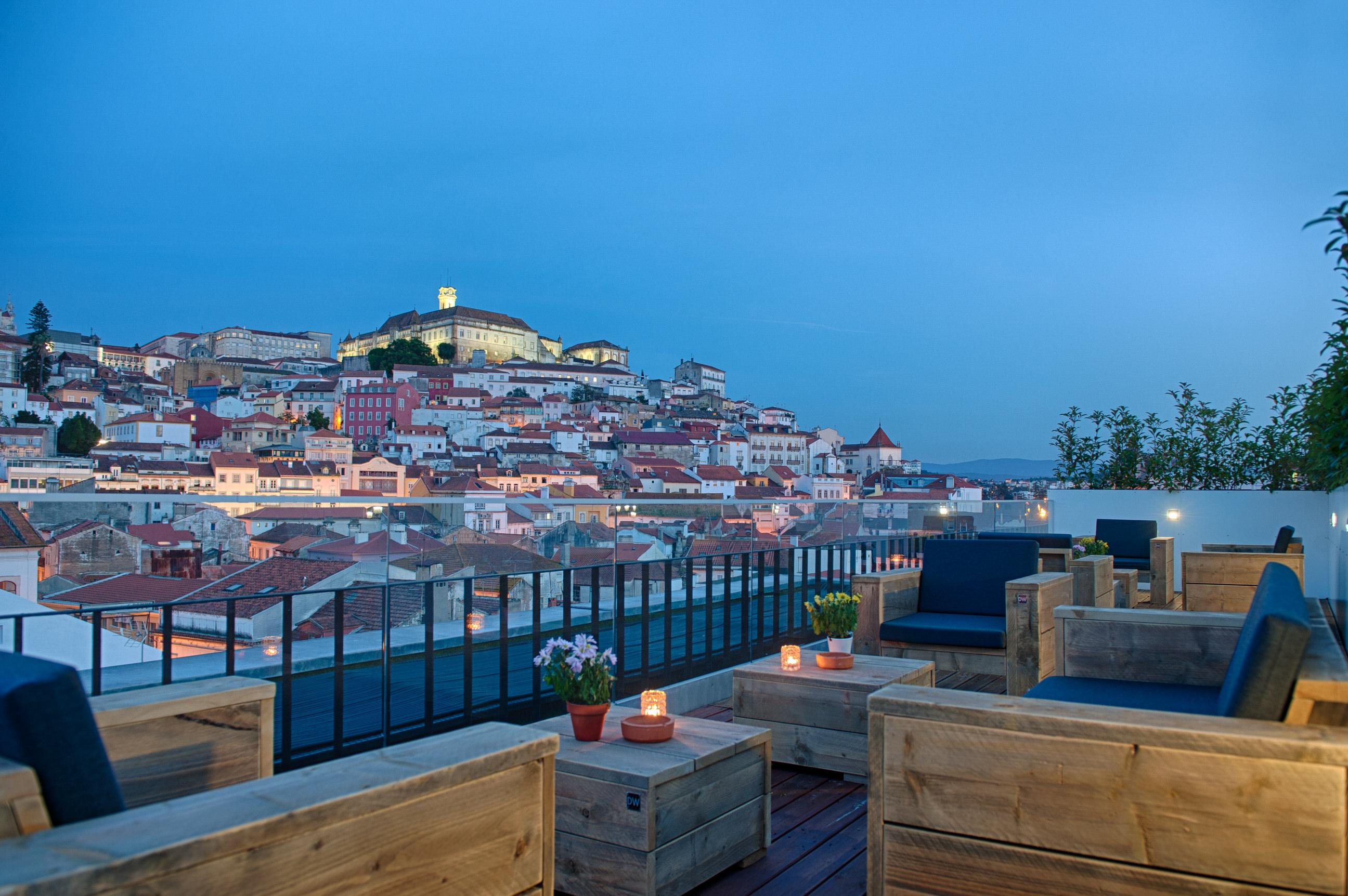 Hotel Oslo Coimbra Bagian luar foto